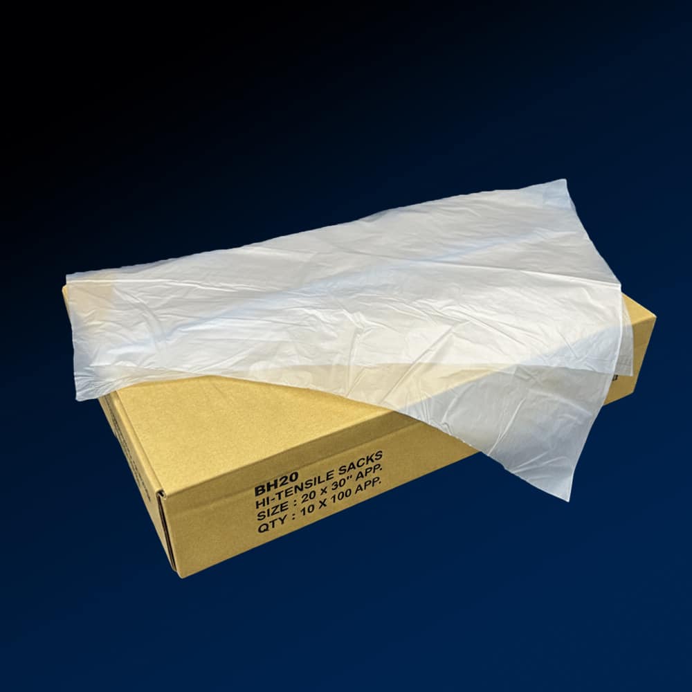 HT Block Head Poly Bags 20x30