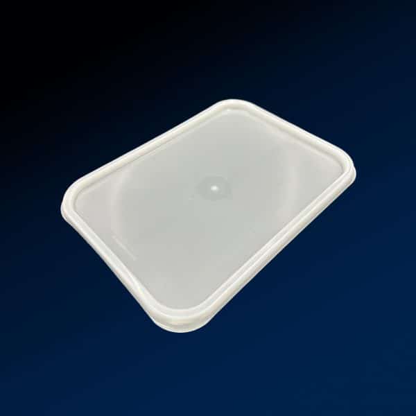 Plastic Lid For 2/4 Litre Tub. Box of 450