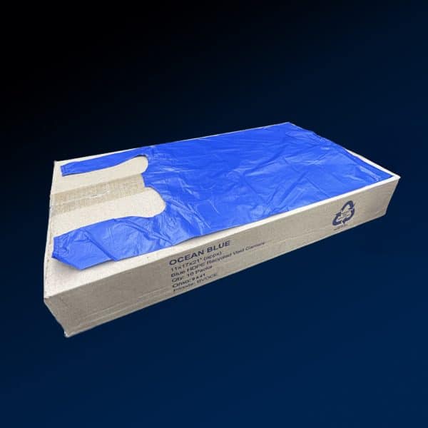 Regran Vest Carriers 11x17x21" 280x430x535mm Blue Box of 1000