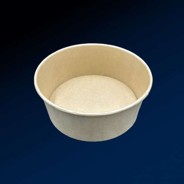 Round Kraft Salad Bowl 1100ml Box of 300