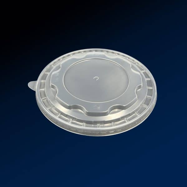 Clear Round PP Lid 1300ml Box of 300