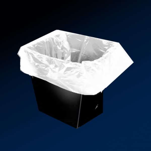 Square Bin Liners 15x24x24" 380x610x610mm Box of 1000
