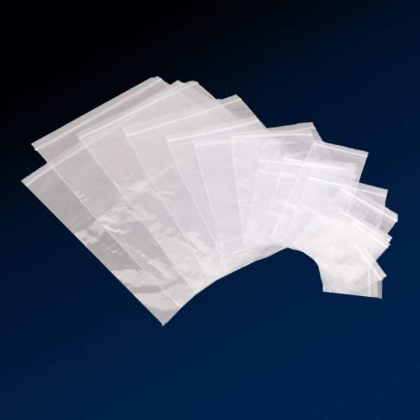 Grip Seal Bags 1.5x2.5" 38x64mm 40 micron Box of 1000